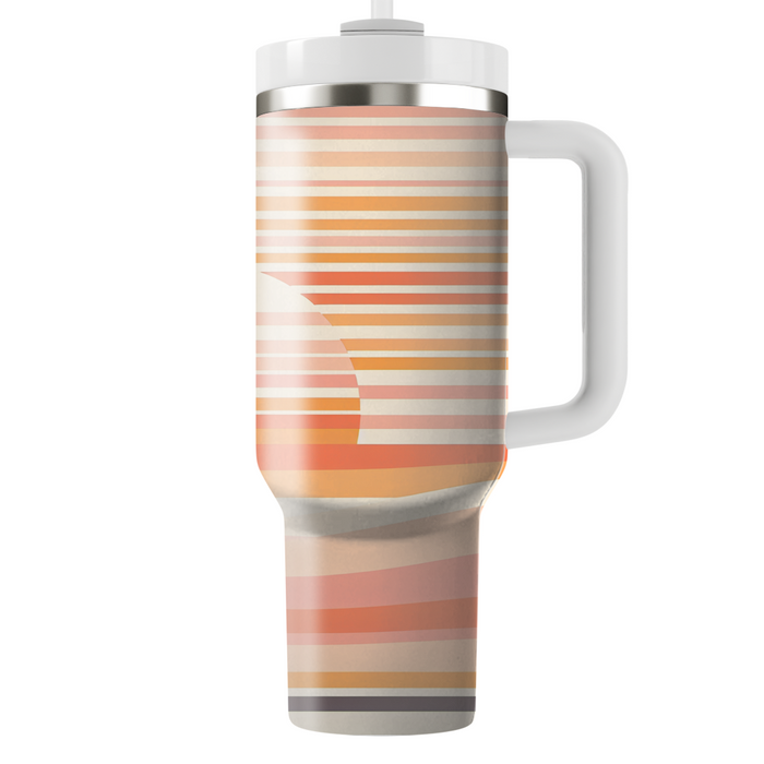 Sunset Stripes  Tumblers For Gifts