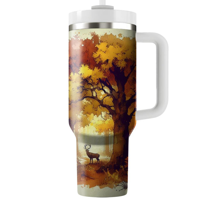 Autumn Forest Dreamscape  Decorative Tumblers