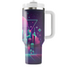 Retro Neon City  Custom Tumblers