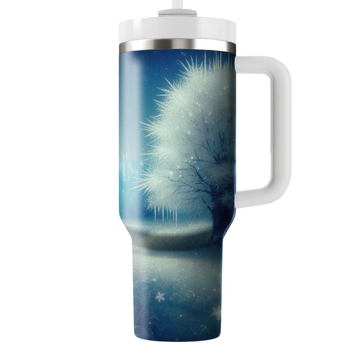 Winter Icy Wonderland  Custom Tumblers