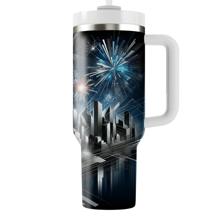 Urban Symphony - New Year’s Eve  Custom Tumblers