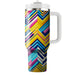 Bright Retro Stripes  Insulated Tumblers