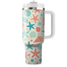 Whimsical Starfish Design  Custom Tumblers