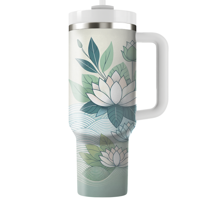 Serene Zen Festival - A Calm Reflection  Travel Tumblers