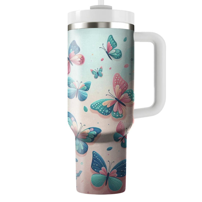 Springtime Butterfly Dance  Decorative Tumblers