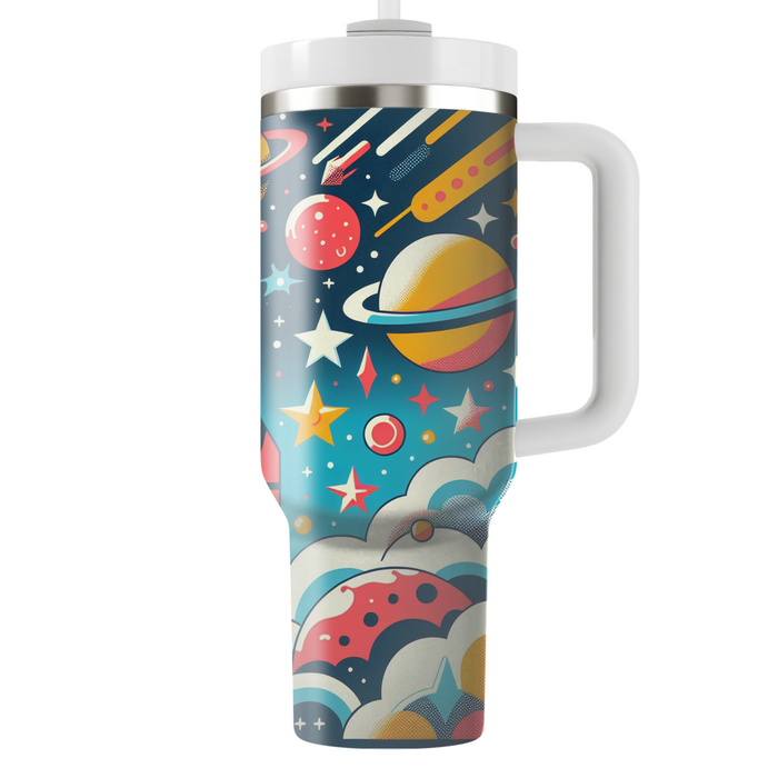 Retro Space Odyssey  Custom Tumblers