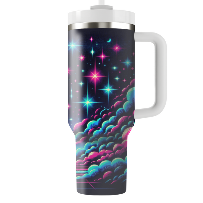 Neon Night Skies  Tumblers For Gifts