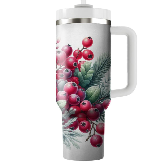 Winter Cranberry Cheer  Insulated Tumblers