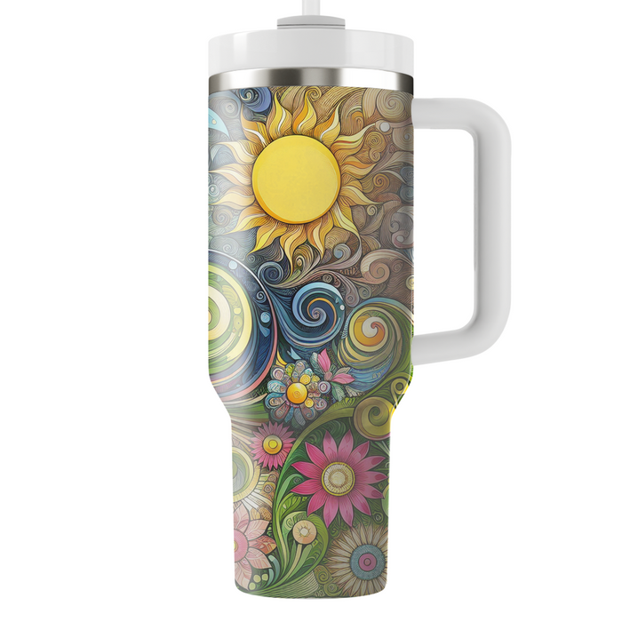 Whimsical Whirl - Spring Equinox Celebration  Decorative Tumblers