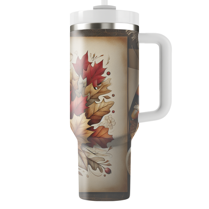 Autumn Pinecone Delight  Tumbler Cups