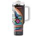 Bold Retro Pattern Gym Bag Custom Tumblers