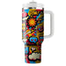 Vibrant Pop Art  Insulated Tumblers