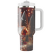 Winter Cozy Cabin Escape  Personalized Tumblers