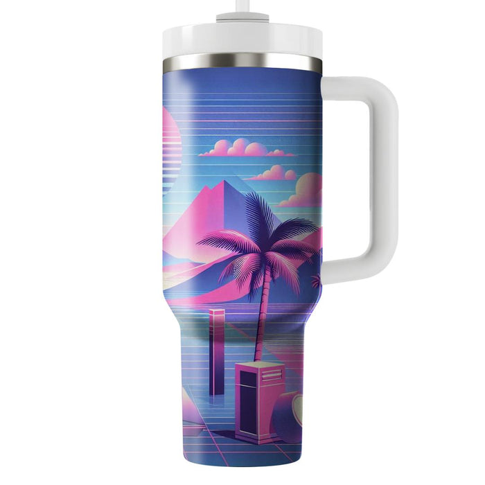 Vaporwave Dreams  Tumblers With Lids