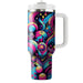 Vibrant Neon Nightlife  Tumbler Cups