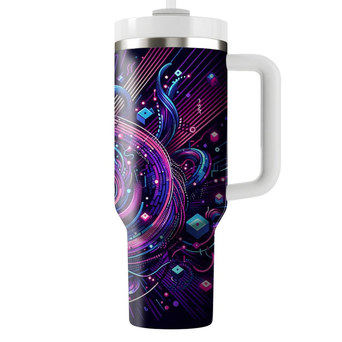 Techno Nightfall  Tumblers For Gifts