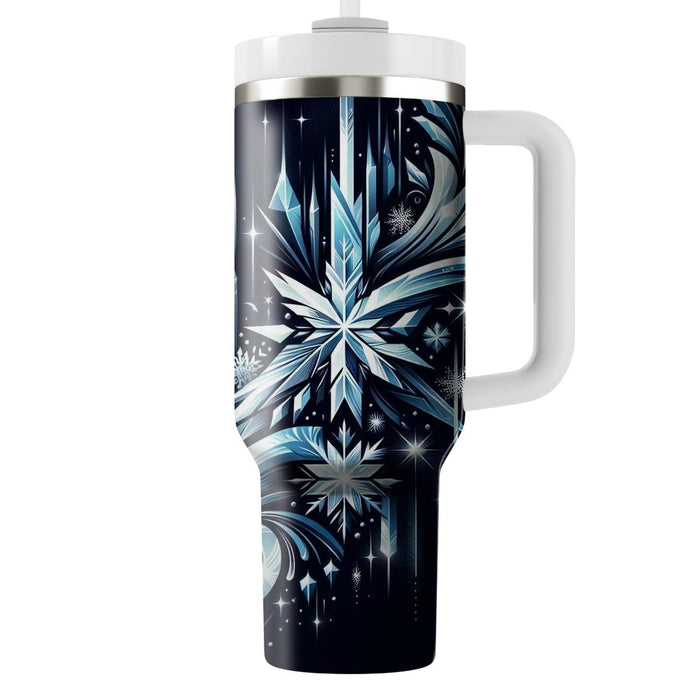 Winter Icicle Glow  Insulated Tumblers