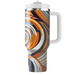 Dynamic Spiral Lines Custom Tumblers