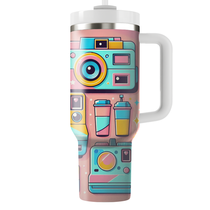 Retro Polaroid  Custom Tumblers