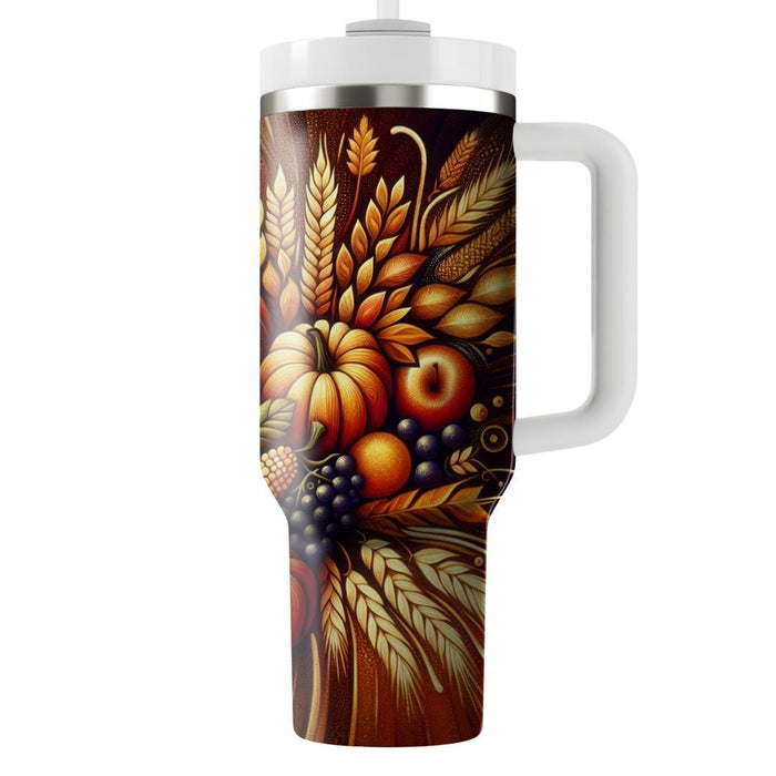 Zenith Of Gratitude - A Thanksgiving And Harvest Festival  Unique Tumblers