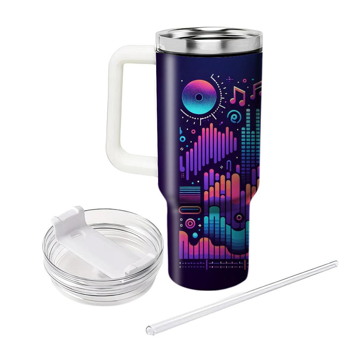 Synth Pop Symphony  Custom Tumblers