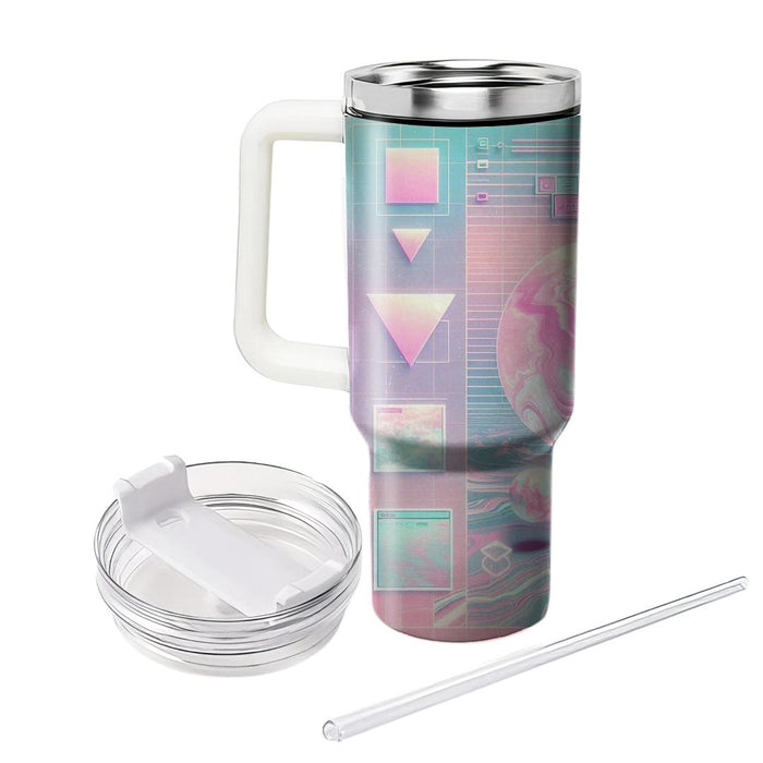 Vaporwave Delight  Decorative Tumblers