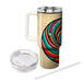 Groovy Spiral Swirls  Decorative Tumblers