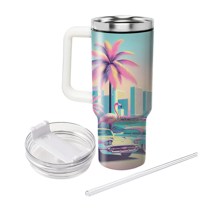 Miami Vice Dreams Insulated Tumblers