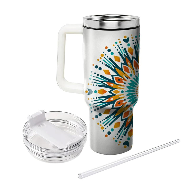 Bohemian Sunburst  Custom Tumblers