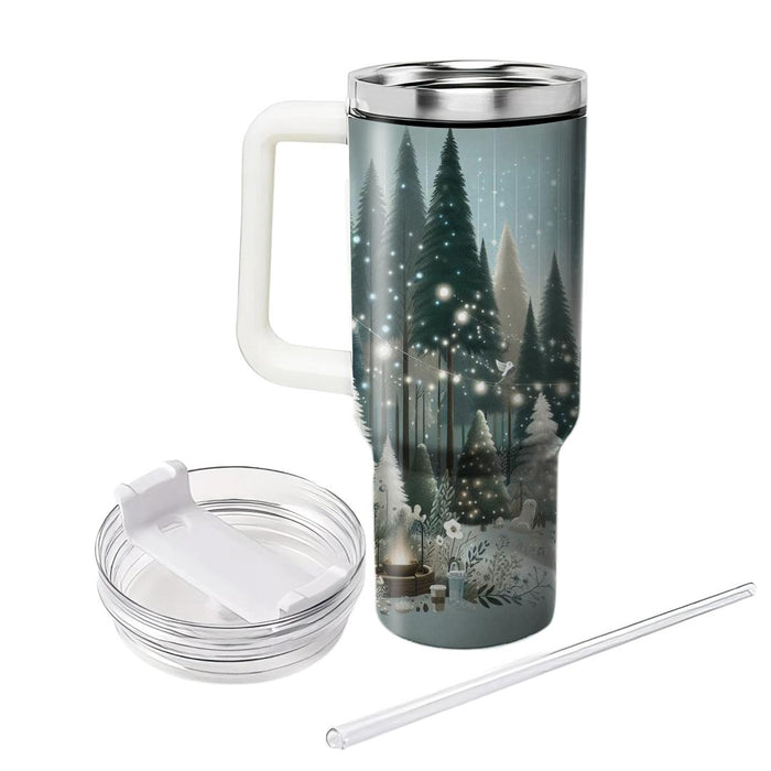 Winter Forest Magic  Decorative Tumblers