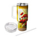 Sunshine Poppy Fields  Tumbler Cups