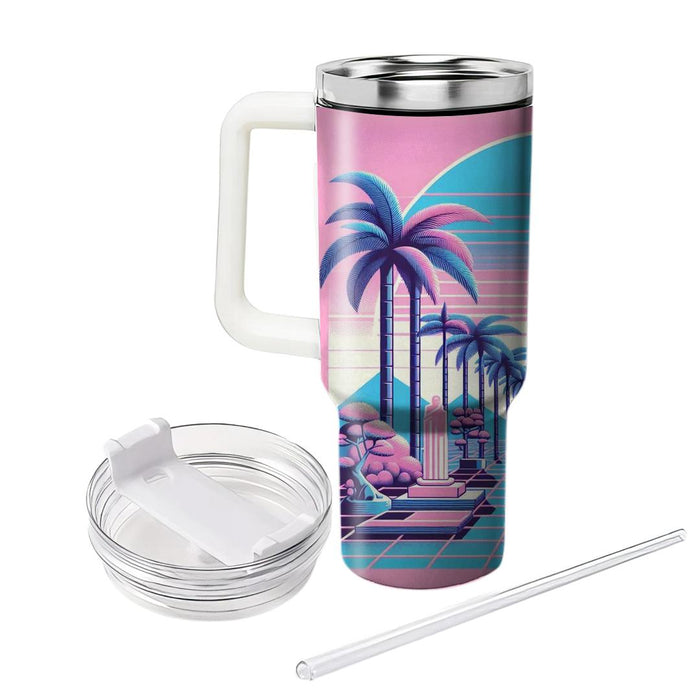 Vaporwave Visions  Insulated Tumblers