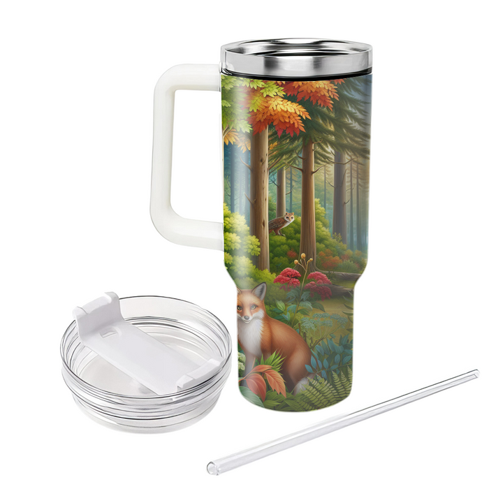 Autumn Woodland Magic  Personalized Tumblers