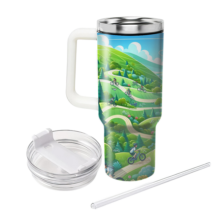 Summer Adventure Trails  Personalized Tumblers