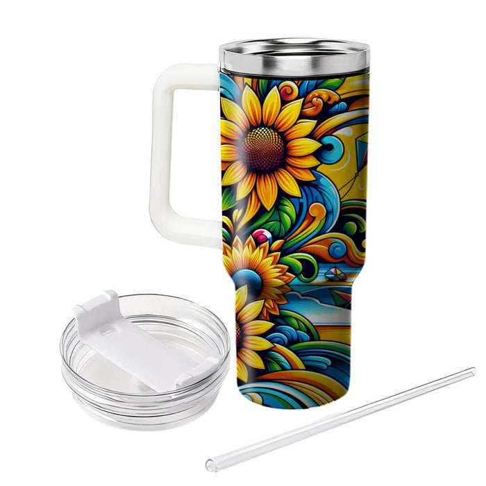 Sunkissed Traditions - A Summer Festival  Tumbler Cups