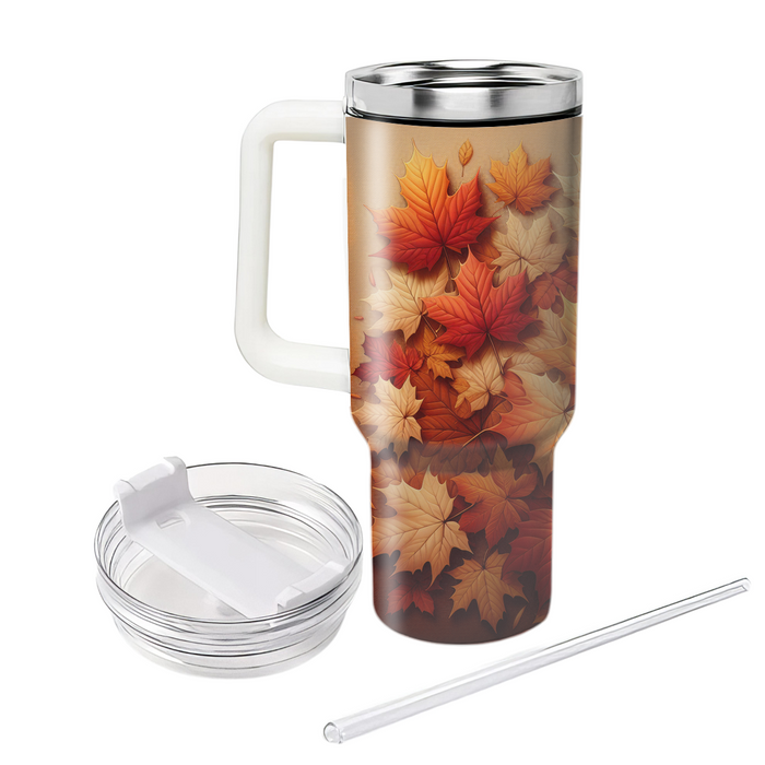 Autumn Maple Delight  Personalized Tumblers