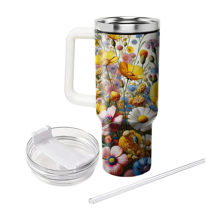 Whimsical Wildflower Wonderland  Tumblers For Gifts