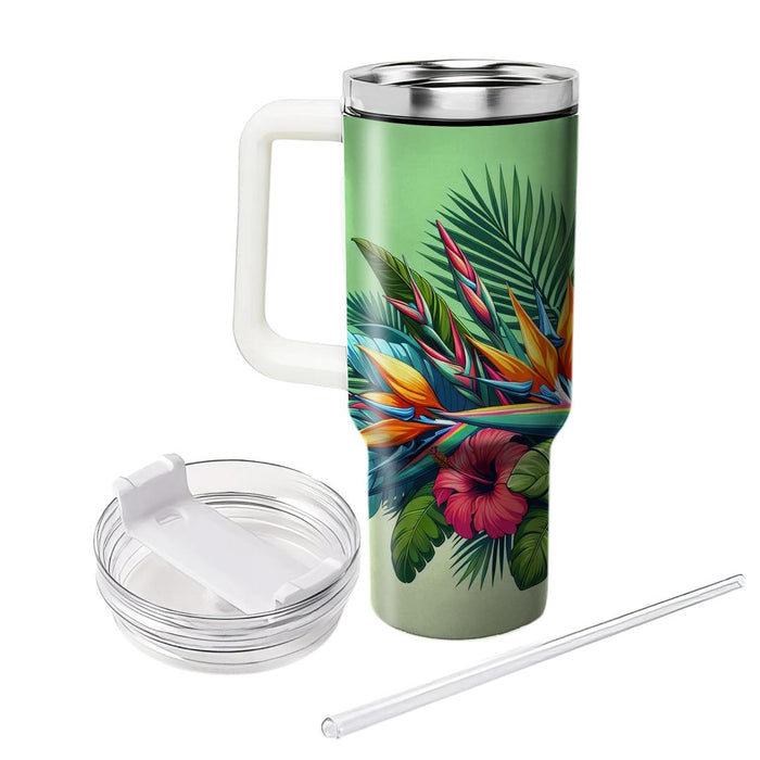 Blooming Tropical Garden  Unique Tumblers