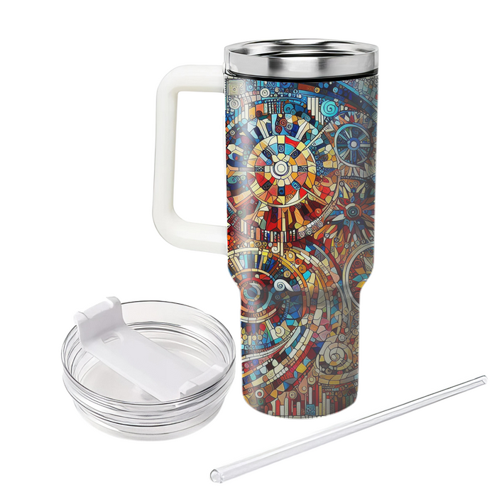 Vibrant Mosaics - Cultural Heritage Day  Decorative Tumblers