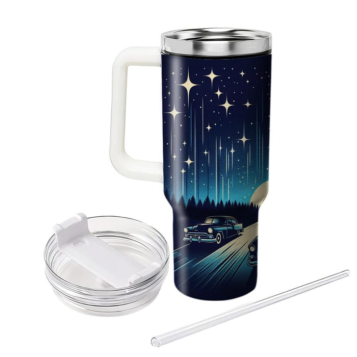 Starry Night Drive  Tumbler Cups