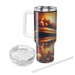 Radiant Reflections - An Artistic Thanksgiving  Personalized Tumblers