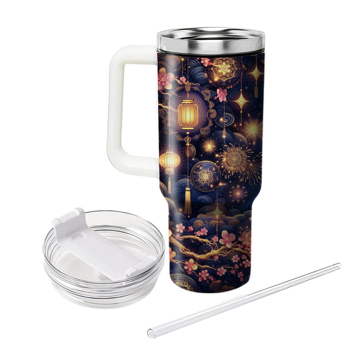 Starlit Revelry - Lunar New Year  Tumbler Cups