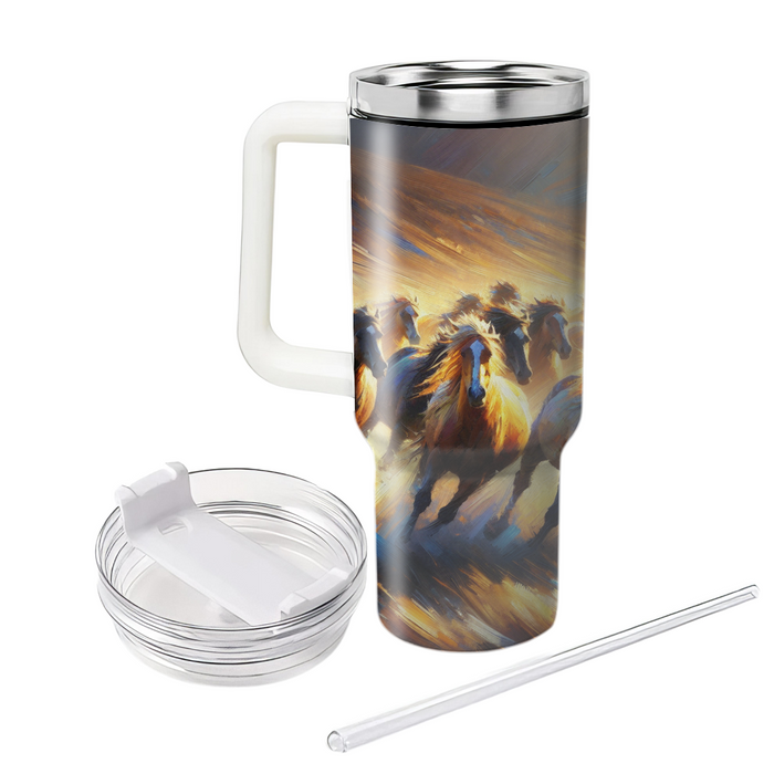 Wild Horse Spirit  Tumbler Cups