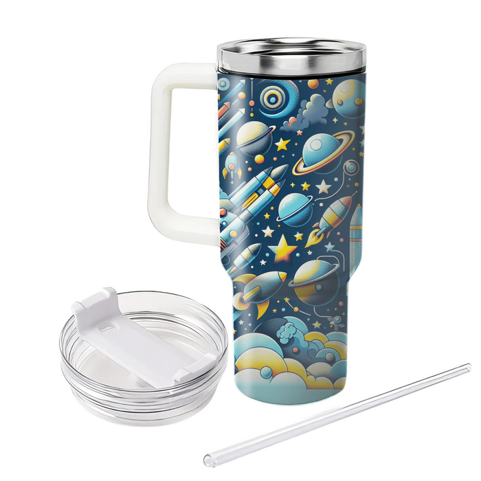 Retro Space Age Designs Travel Tumblers