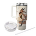 Geometric Fox Illusions  Personalized Tumblers