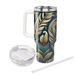 Art Deco Feather Pattern  Decorative Tumblers