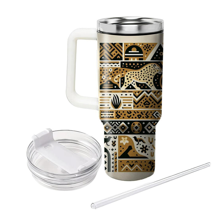 Wild Safari Print  Insulated Tumblers