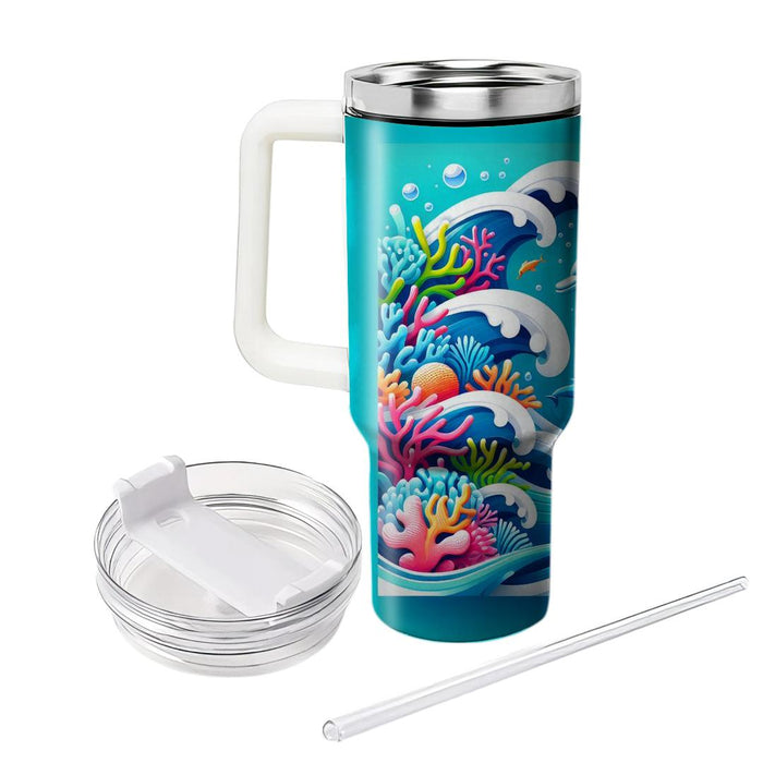 Whispers Of The Sea - Ocean Festival  Unique Tumblers