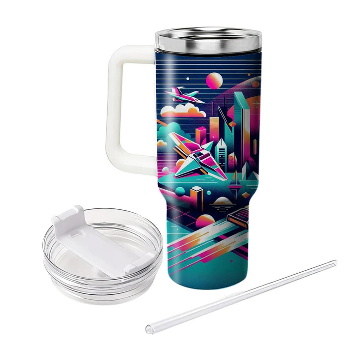 Futuristic Fantasy  Tumblers With Lids