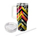 Zigzag Frenzy  Custom Tumblers